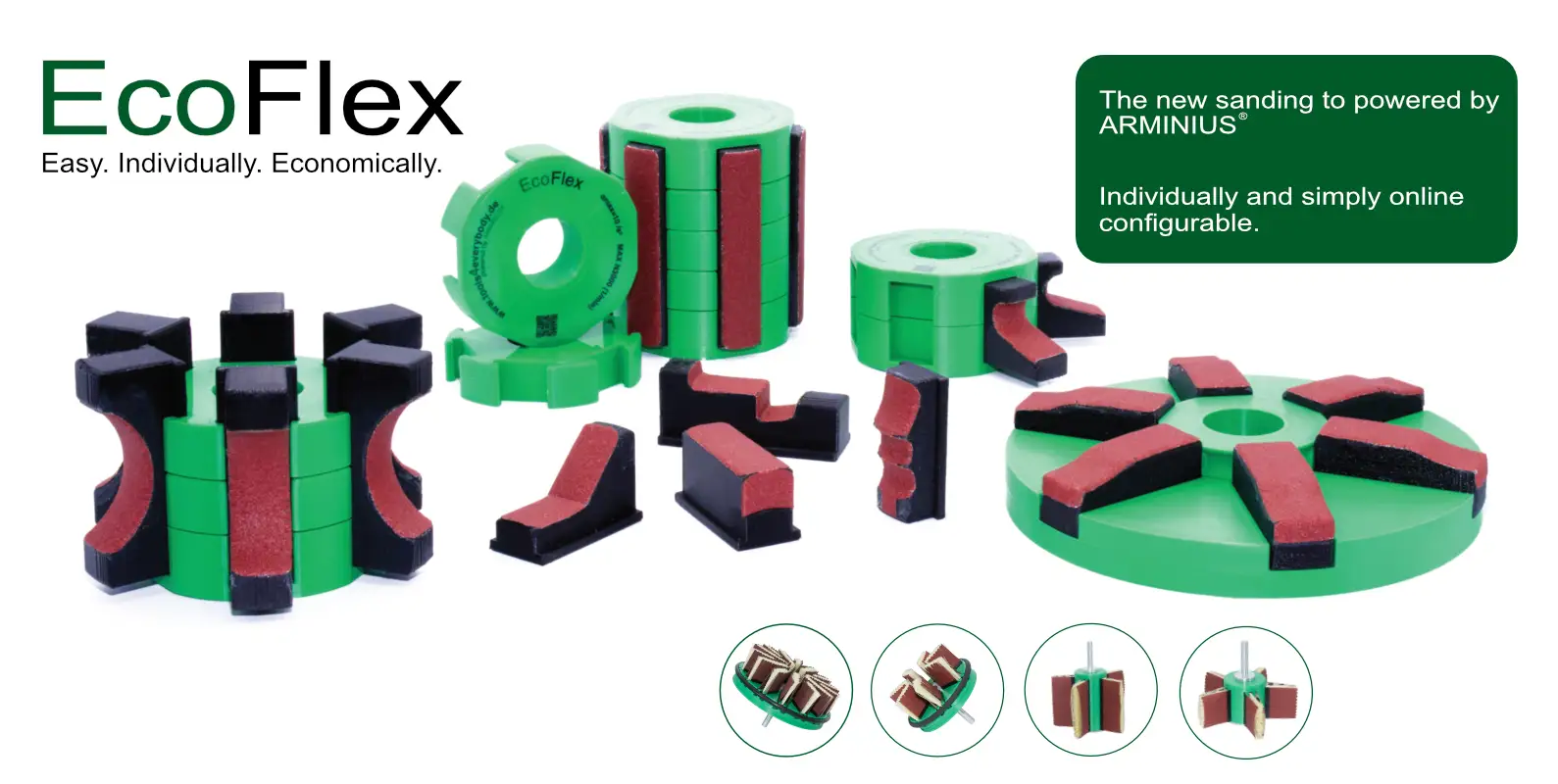 EcoFlex – the innovative and flexible sanding tool for woodworking
